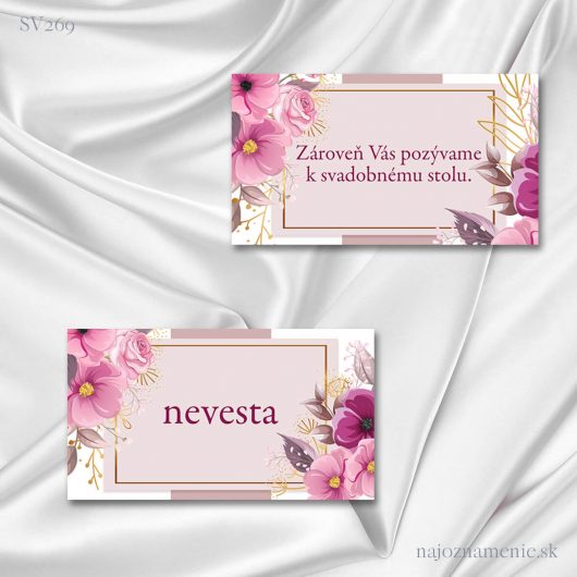 Svadobné oznámenie - SV269 - Image 3