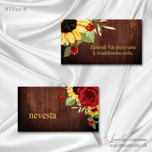Svadobné oznámenie - STP2206 - Image 3
