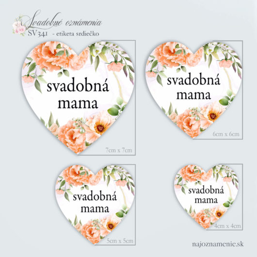 SV341 - etiketa srdiečko - Image 2
