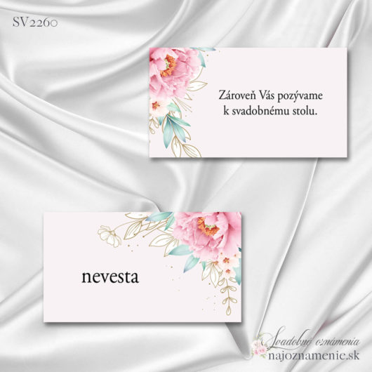 Svadobné oznámenie - SV2260 - Image 3