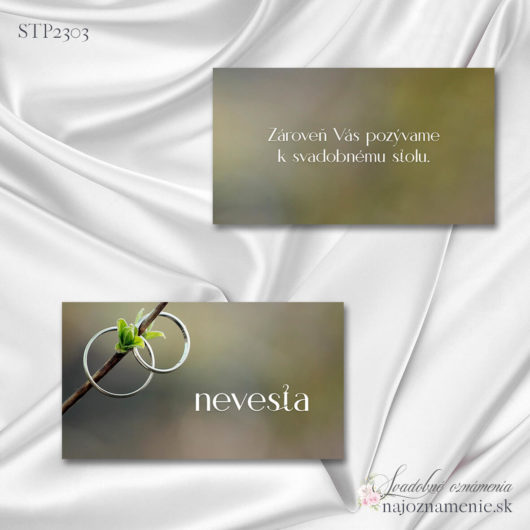 Svadobné oznámenie - STP2303 - Image 3