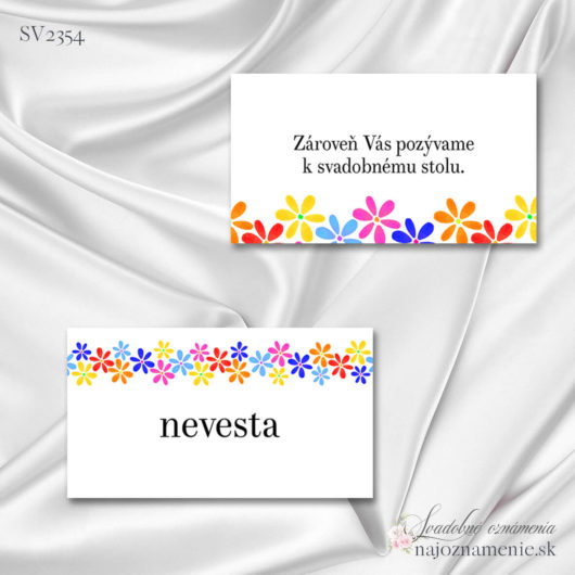 Svadobné oznámenie - SV2354 - Image 3