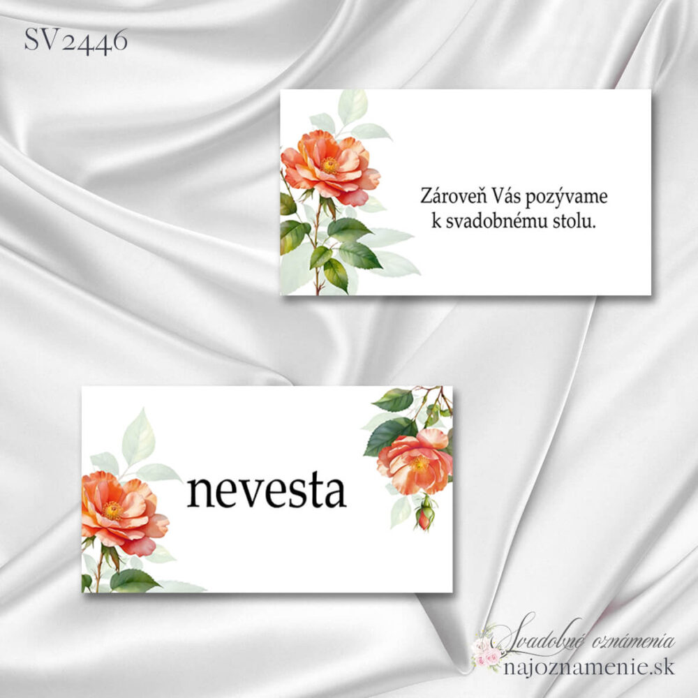 Svadobné oznámenie - SV2446 - Image 3