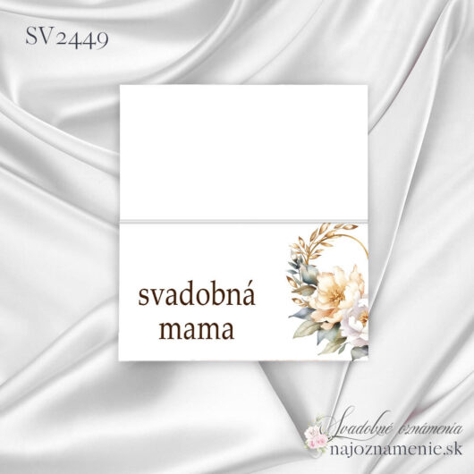 SV2449 - menovka - Image 2
