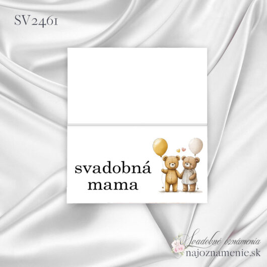 SV2461 - menovka - Image 2