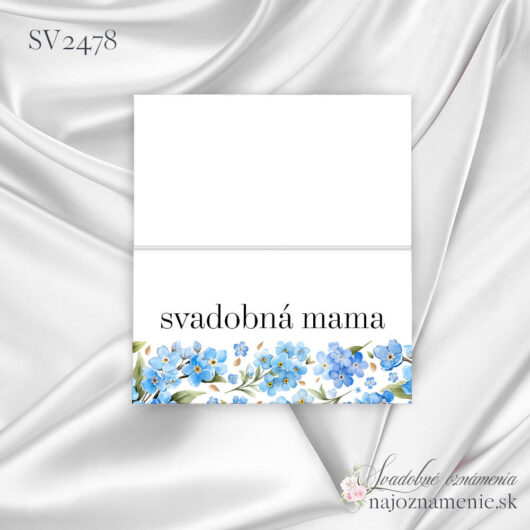 SV2478  - menovka - Image 2