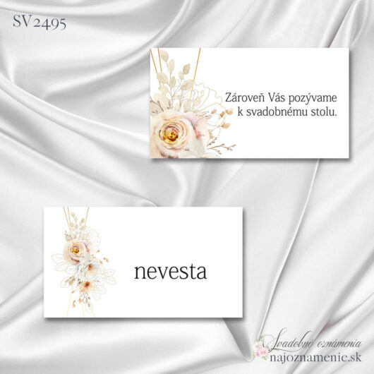 svadobné oznámenie sv2495