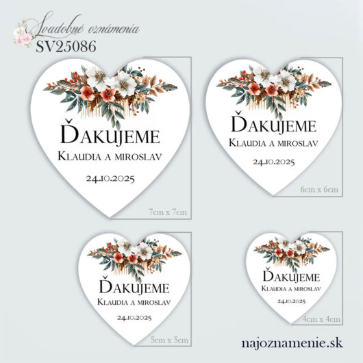 svadobné oznámenie sv25086