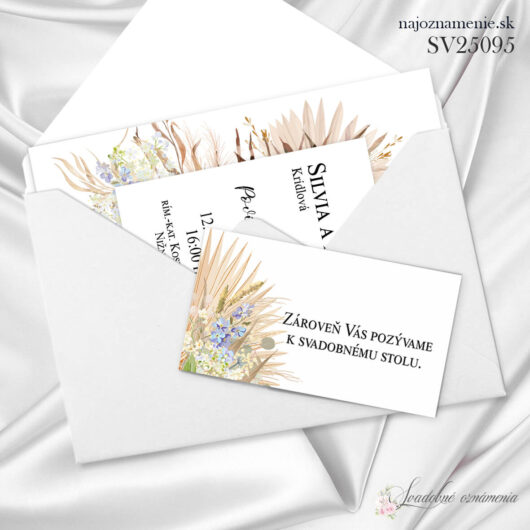 svadobné oznámenie sv25095