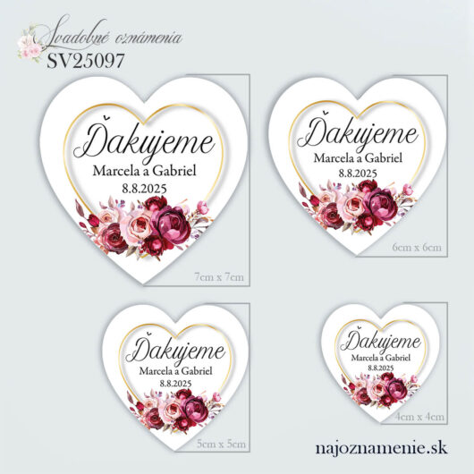 svadobné oznámenie sv25097