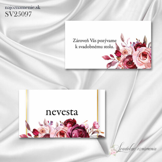 svadobné oznámenie sv25097